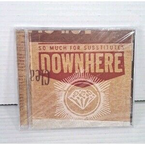 So Much for Substitutes Downhere CD 2003 New Sealed Christian Alternative Rock